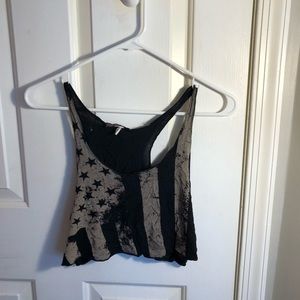 Coverup cropped shirt